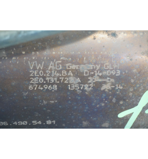 2E0214BA 2E0131723A HVW9064905481 Sprinter W906 VW Crafter Katalysator  -14688-
