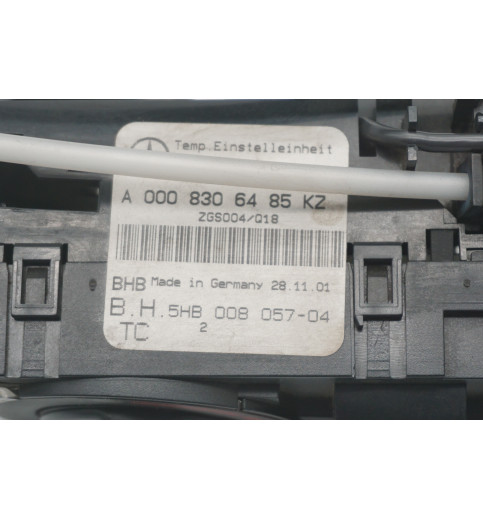 Mercedes-Benz A0008306485 Mercedes Sprinter W901-W905  Klimabedienteil Modul -14705- Klimaregelung