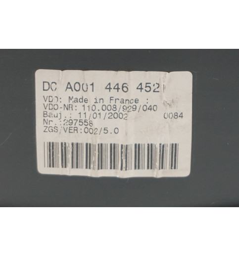 Mercedes-Benz A0014464521 Mercedes  Sprinter W901-W905 Tacho Kombiinstrument  -14713- Kombiinstrumente