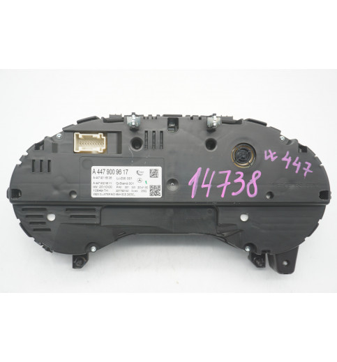 A4479009617 A4479016506 Mercedes Vito W447 Tacho Kombiinstrument  -14738-