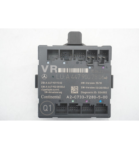 A4479007806 A4479019302 Mercedes Vito W447 Steuergerät Tür vorne rechts -14744-