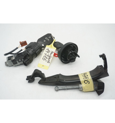 9663123380 Peugeot Expert  Zündschloss Schlüssel Schlosseinsatz Tankdeckel-14786