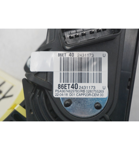 9674829780 86ET402431173 Peugeot Expert Gaspedal Gaspotenziometer -14787-