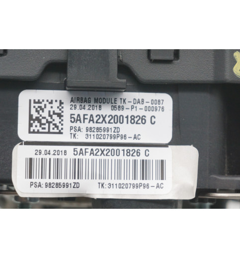 Peugeot 98285991ZD  Peugeot Expert  Airbag Module  -14792- Airbags