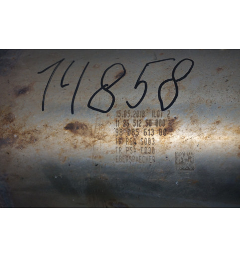 Peugeot 9808561380 Peugeot Expert  Katalysator Partikelfilter  -14858- Katalysatoren