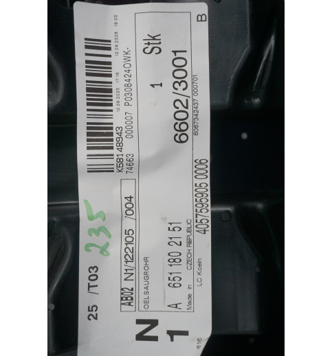 Mercedes  Sprinter W906-907 original Ölsaugrohr  