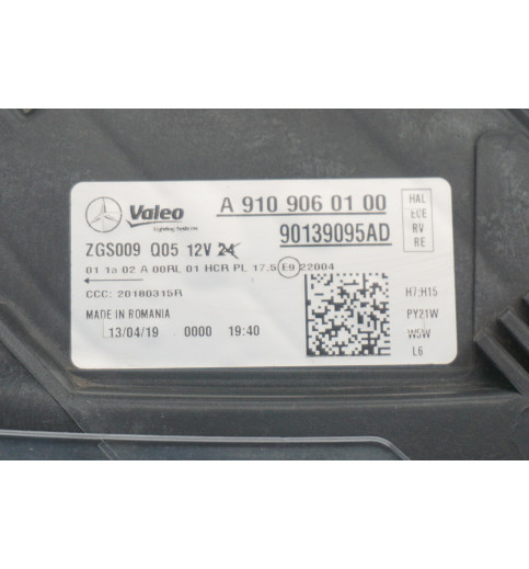 A9109060100 Mercedes Sprinter W907-910 Scheinwerfer vorne Rechts  -14906-