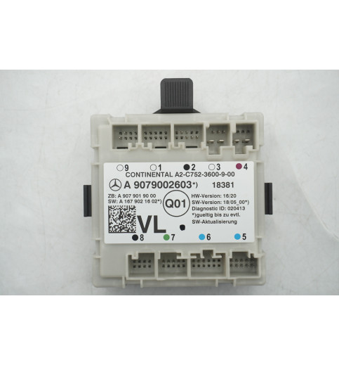 A9079002603 A9079019000 A1679021602 Mercedes  W907-910 Türsteuergerät VL -14920-