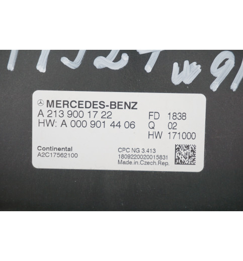 A2139001722 Mercedes W910 Steuergerät Getriebe -14927-