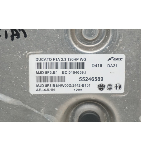 55246589  MJD8F3.B1 Fiat Ducato  Motorsteuergerät  -14982-