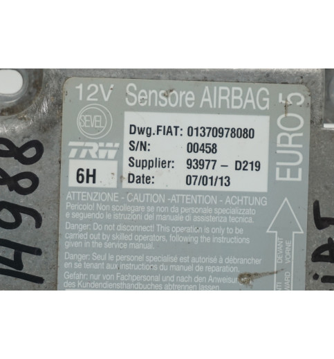 01370978080  Fiat Ducato  Airbag Sensor  -14988-