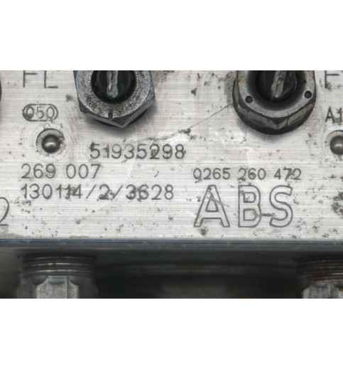 51935298 0265260472  Fiat Ducato  ABS Hydraulikblock Steuergerät  -14992-