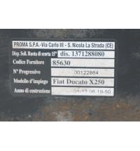 1371288080 Fiat Ducato Reserveradhalterung  -15015-