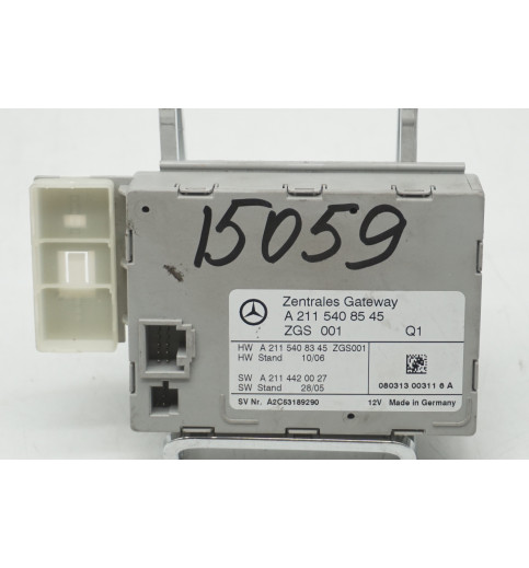 A2115408545 Mercedes E-Klasse W211 Steuergerät Zentrales Gateway  -15059-