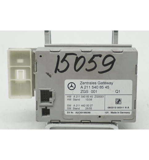 A2115408545 Mercedes E-Klasse W211 Steuergerät Zentrales Gateway  -15059-