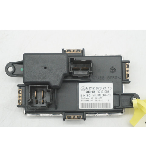  A2128702110 Mercedes W212 E-Klasse Gebläse Motor Steuergerät  -15061-