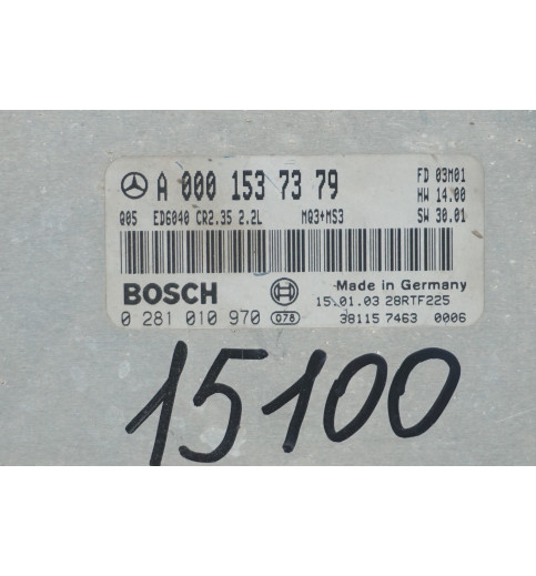 A0001537379  Mercedes Sprinter W901-W905 Motorsteuergerät CR2,35  -15100-