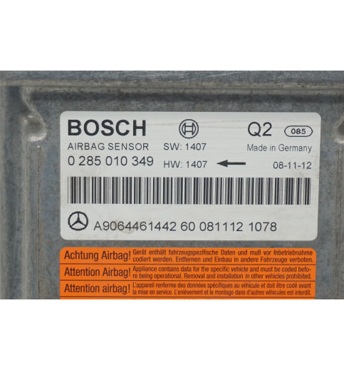 A9064461442 Volkswagen Crafter W906 Steuergerät Airbag Airbagsteuergerät -15113-