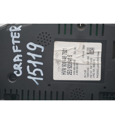 HVW9064467921 2E0920841S VW Crafter Tacho Kombiinstrument  -15119-