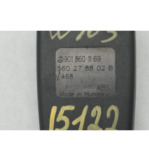 A9018601169 Mercedes Sprinter W903 Verschluss Sicherheitsgurt Gurtschlos -15122-