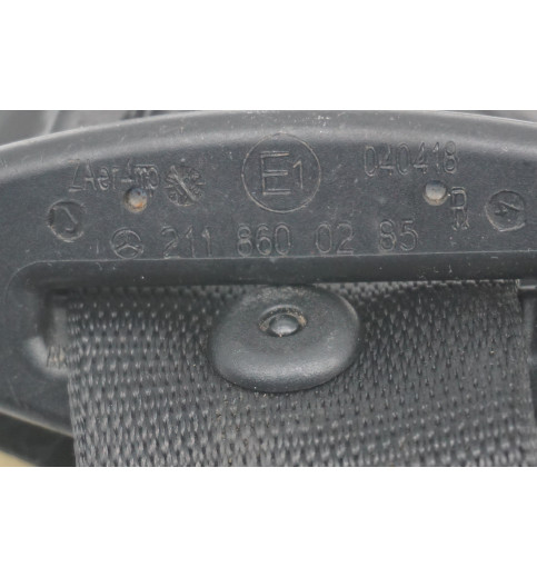 A2118600285 Mercedes W211 Sicherheitsgurt Vorne Rechts