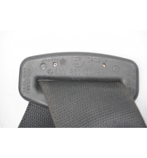 A6398600085 601384100 Mercedes Vito W639 Sicherheitsgurt Vorne