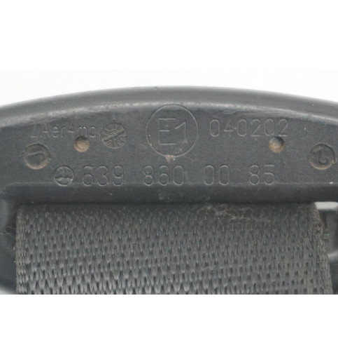 A6398600085 601384100 Mercedes Vito W639 Sicherheitsgurt Vorne