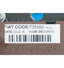 1308183070 7355861490 Fiat Ducato Warnblinkschalter Bedienteile