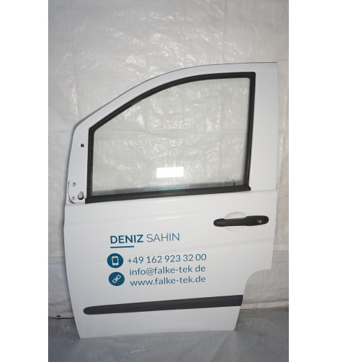 Mercedes Vito W639 Tür Fahrertür Vorne LIinks Weis