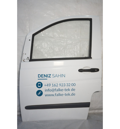 Mercedes Vito W639 Tür Fahrertür Vorne LIinks Weis