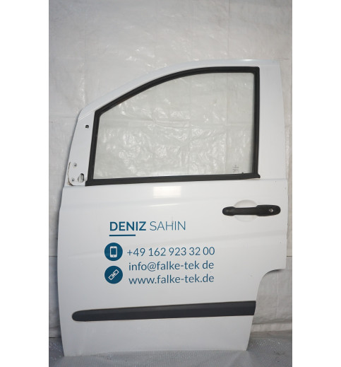 Mercedes Vito W639 Tür Fahrertür Vorne LIinks Weis