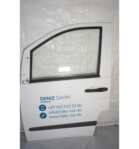 Mercedes Vito W639 Tür Fahrertür Vorne LIinks Weis