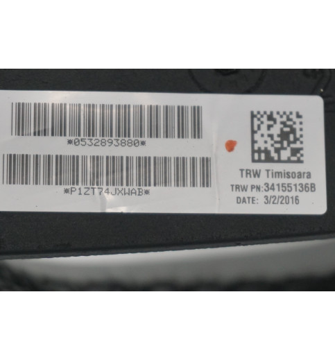 30380440 34155136B 34130839B Fiat Ducato Boxer Jamper Lenkrad NEU BEZOGEN   