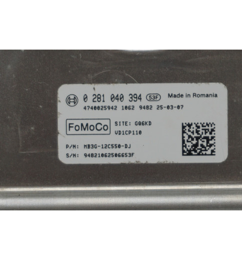 MB3G12C550DJ 0281040394 2HJ919680AA VW Transporter T7 Steuergerät