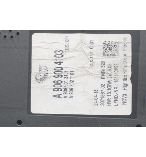 A9069004103 Mercedes Sprinter W906 Kombiinstrument Tacho