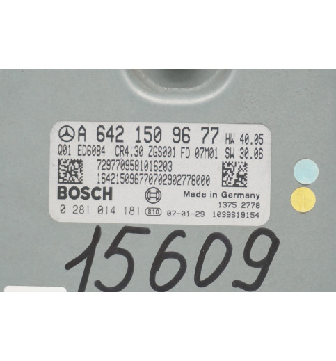 A6421509677 0281014181 CR4.30 Mercedes Vito W639 Motorsteuergerät