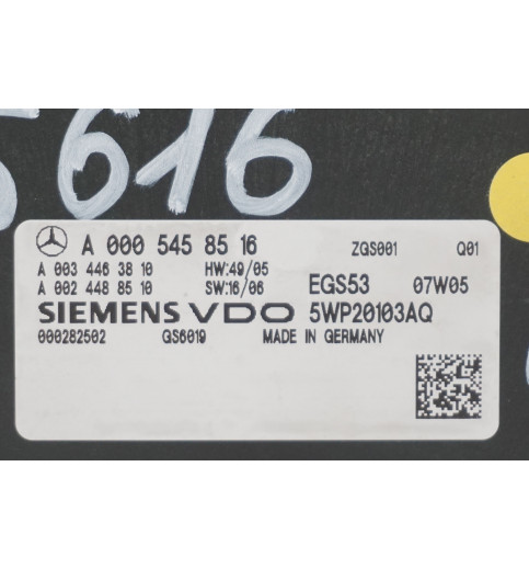 A0005458516 A0034463810 A0024488510 Mercedes Vito W639 Getriebesteuergerät