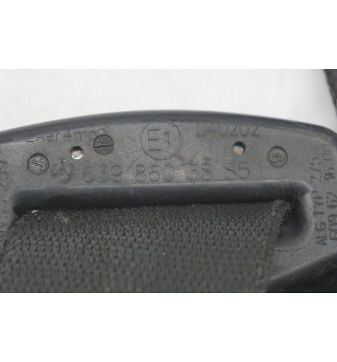 A6398603885 Mercedes Vito W639 Sicherheitsgurt Vorne Links