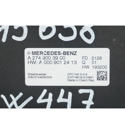 A2749003900 A0009012413 Mercedes W447 Getriebesteuergerät