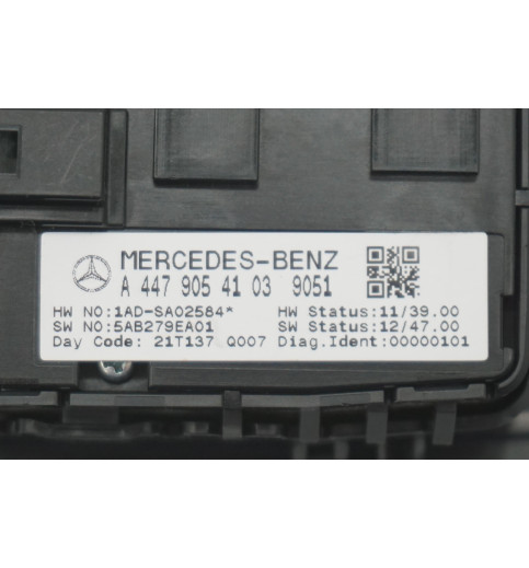 A4479054103 A4477270428 Mercedes W447 Schalter Fensterheber