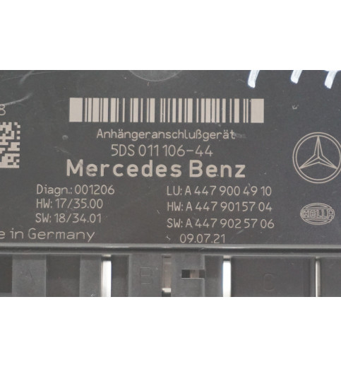 A4479004910 Mercedes W447 Steuergerät Anhängersteuergerät