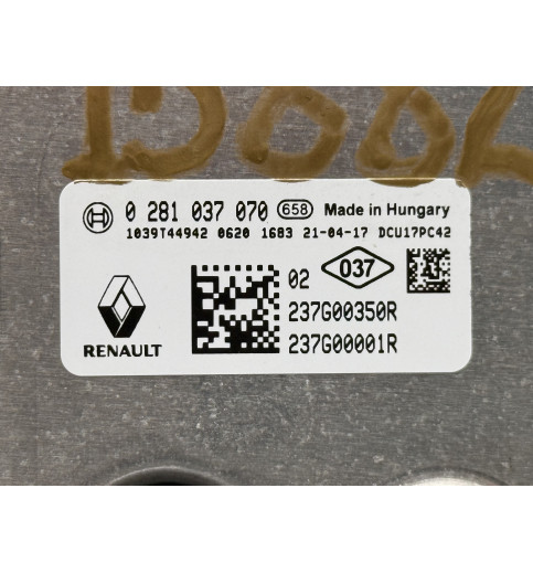 Renault Master III AdBlue Steuergerät 237G00350R 237G00001R Bosch 0281037070 Renault Master III AdBlue Steuergerät 237G00350R 237G00001R Bosch 0281037070