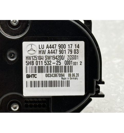Mercedes Vito V-Klasse W447 Klimabedienteil A4479001714 BHTC 5HB011532-25