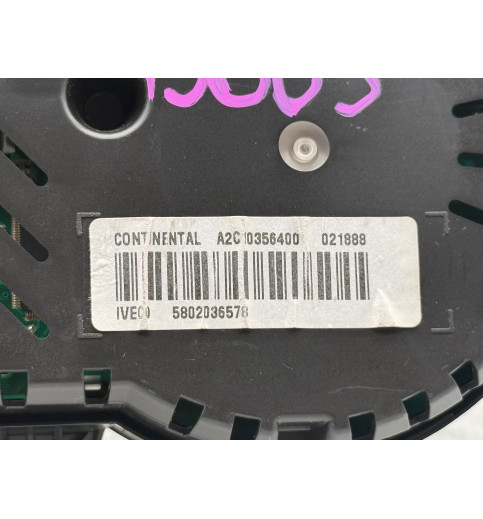 Iveco Daily VI Tacho Kombiinstrument 5802036578 A2C10356400 2017