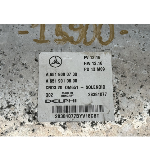 A6519000700 Mercedes OM651 Motorsteuergerät Delphi CRD3.20 A6519010600 A6519000700 Mercedes OM651 Motorsteuergerät Delphi CRD3.20 A6519010600