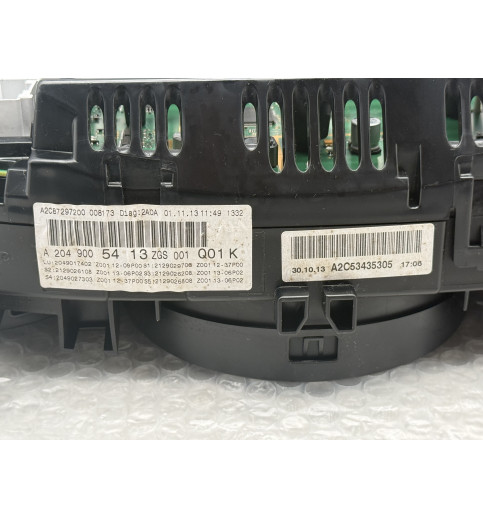 A2049005413 Mercedes C-Klasse W204 Facelift Tacho Kombiinstrument VDO